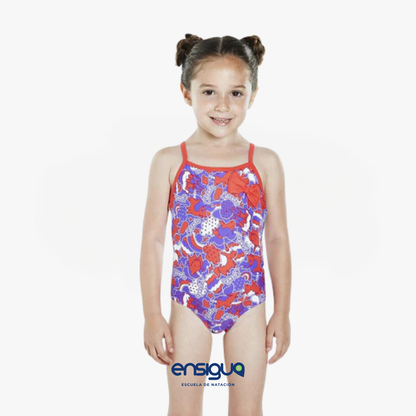 TRAJE DE BAÑO SPEEDO PARA NIÑA TALLA 2T - 3T - 4T