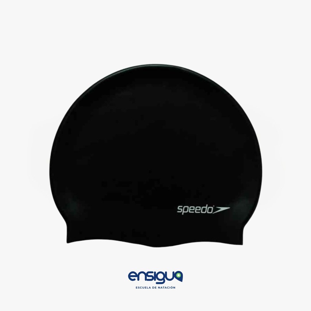 SPEEDO PLAIN MOULDED GORRO DE NATACION BLACK