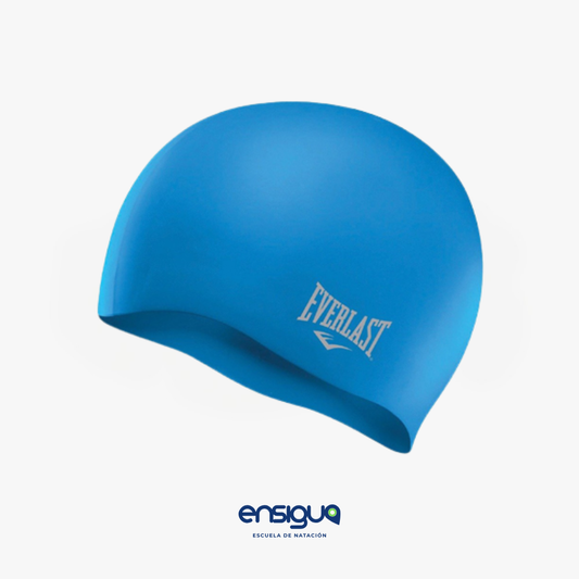 EVERLAST SILICONE SWIM CAP BLUE