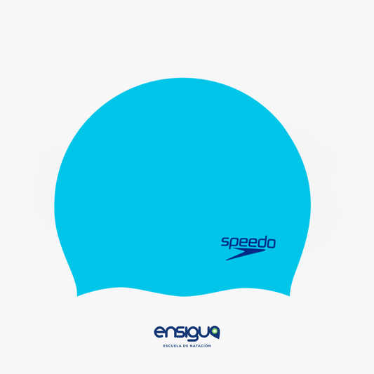 SPEEDO PLAIN MOULDED GORRO DE NATACION BLUE