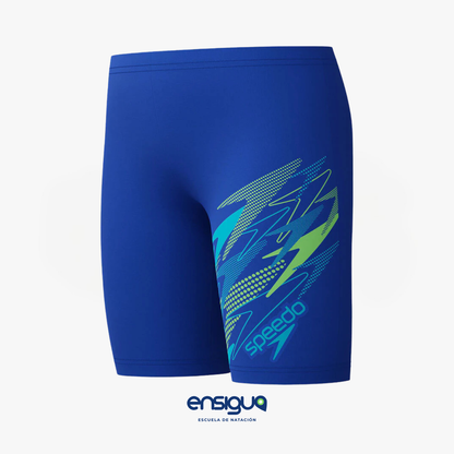 SPEEDO JAMMER VESTIDO DE BANO AZUL/NEGRO/NAVY