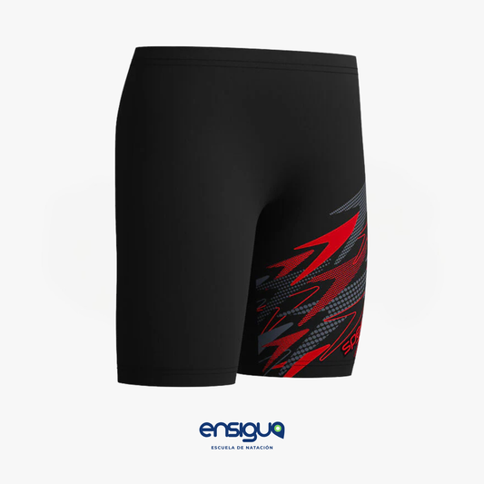SPEEDO JAMMER VESTIDO DE BANO AZUL/NEGRO/NAVY