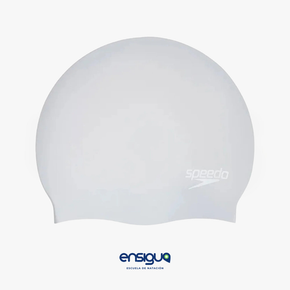 SPEEDO LONG HAIR SILICONE CAP GORRO PARA NADAR GREY