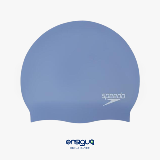 SPEEDO LONG HAIR SILICONE CAP GORRO PARA NADAR LILA