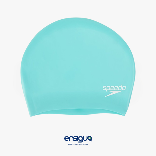 SPEEDO LONG HAIR SILICONE CAP GORRO PARA NADAR AQUA
